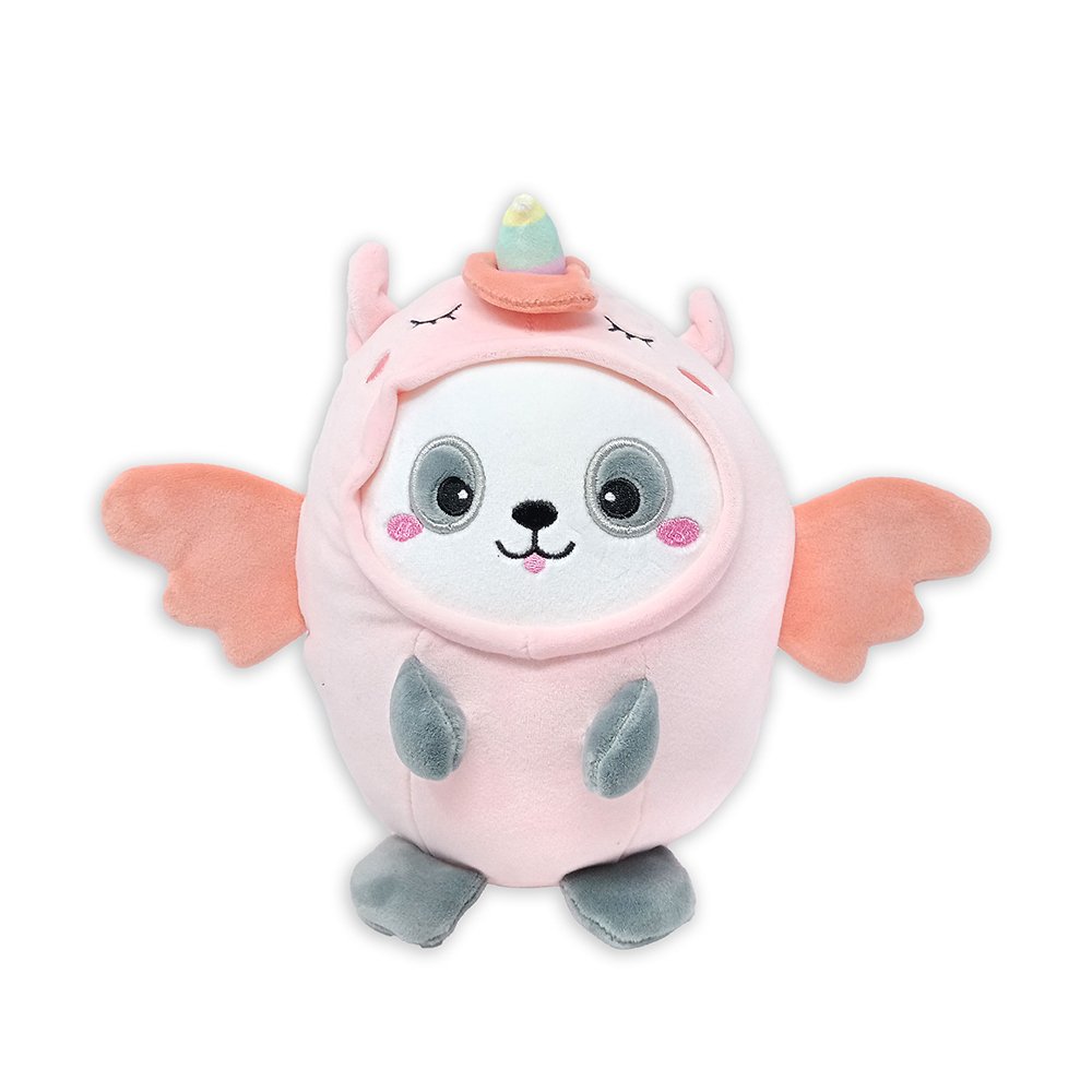 Jucarie plus Jucarie plus, 20 cm, Roz&Gri, Dragon, 0 luni+, Vyapara