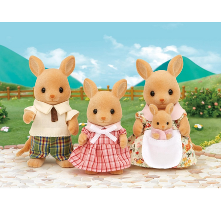 Figurine Familia Cangurilor, 3 ani+, Sylvanian Families 731972