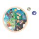 Puzzle rotund, Gradina, + 4 ani, Janod 731964