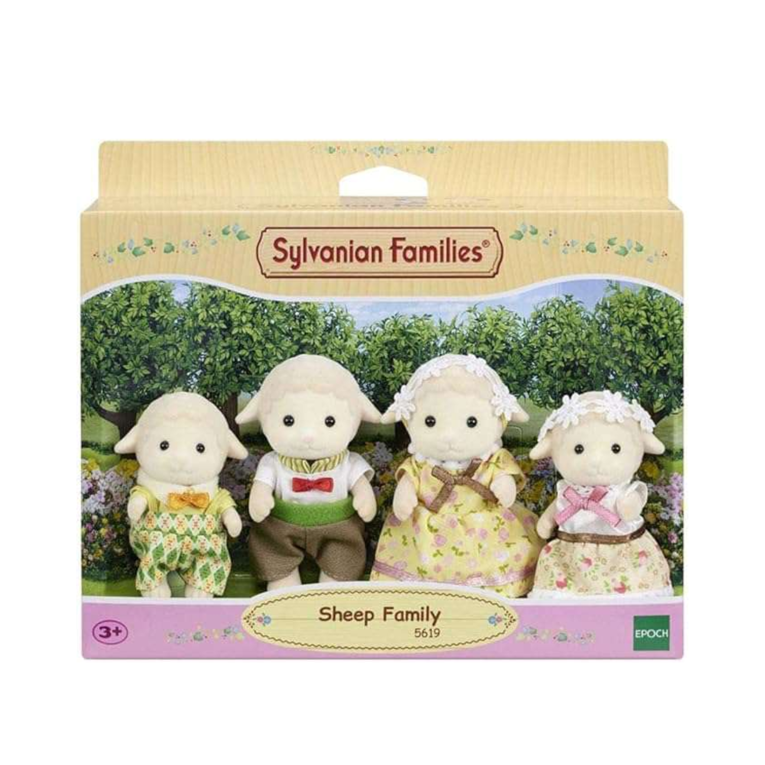 Figurine Familia Oitelor, 3 ani+, Sylvanian Families