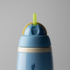 Cana cu pai izoterma rezistenta la scurgeri, Albastru, 12 luni+, TT0524, 266 ml, Tommee Tippee 732009