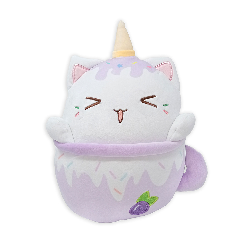 Jucarie plus Funny Mug, 25 cm, Pisica inghetata, 0 luni+, Vyapara