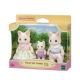 Figurine Familia Pisicutelor floral trio, 3 ani+, Sylvanian Families 732038