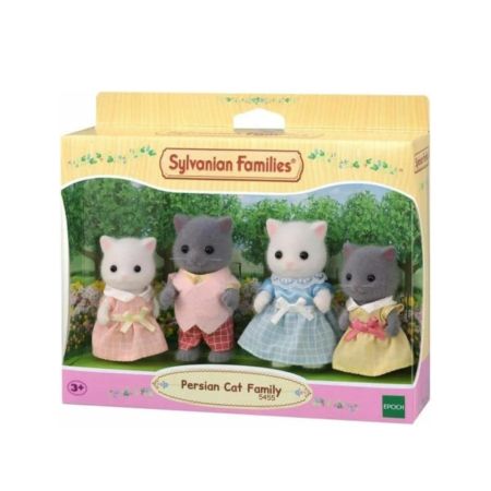 Figurine Familia Pisicutelor Persane, 3 ani+, Sylvanian Families
