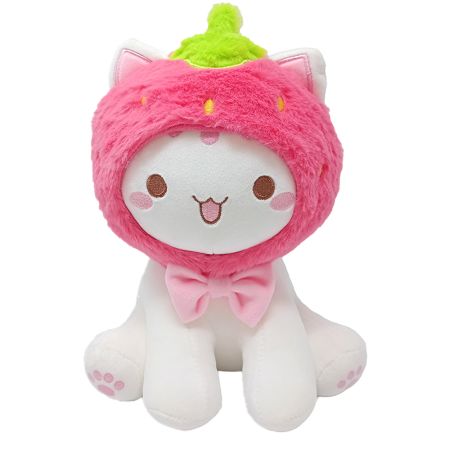 Jucarie plus Funny Cat, 28 cm, Roz, Vyapara