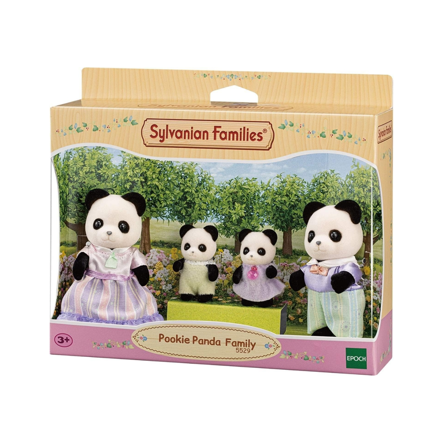 Figurine Familia Ursuletilor Panda, 3 ani+, Sylvanian Families