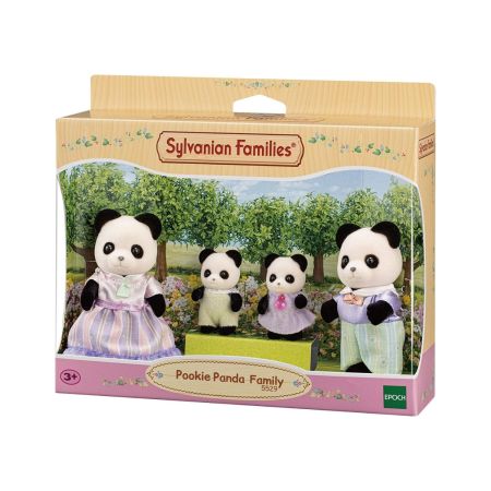 Figurine Familia Ursuletilor Panda, 3 ani+, Sylvanian Families