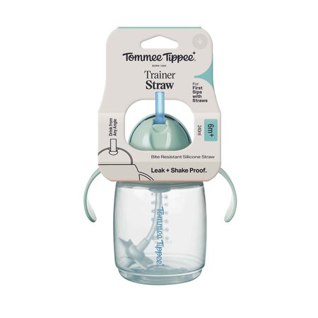 Cana cu pai Flip Top, Verde Mint, 6 luni+, TT0518, 240 ml, Tommee Tippee 817632