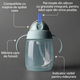 Cana cu pai Flip Top, Verde Mint, 6 luni+, TT0518, 240 ml, Tommee Tippee 817633