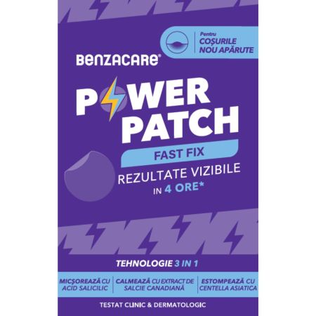 Benzacare Power Patch anti-acnee, 36 bucati, Galderma