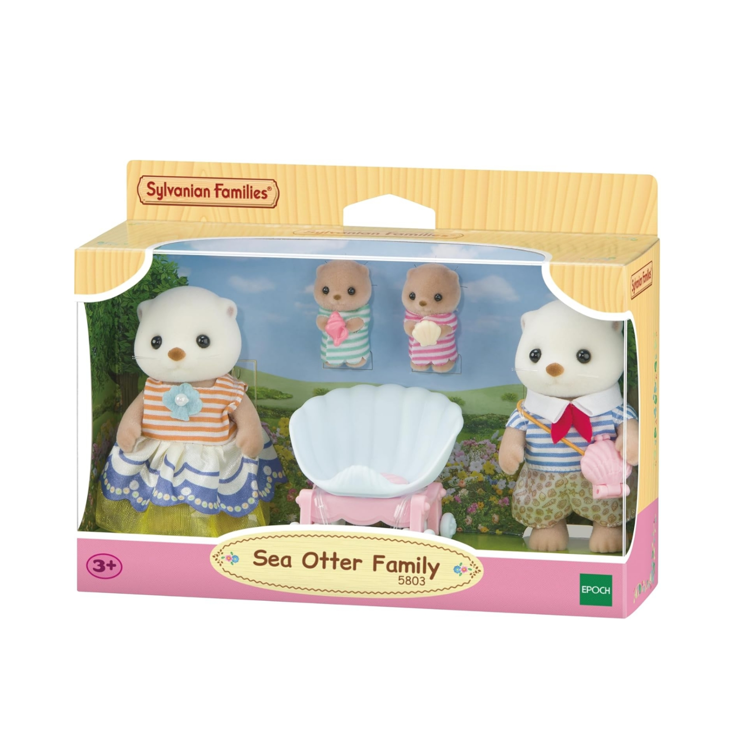Figurine Familia Vidrelor de Mare, 3 ani+, Sylvanian Families