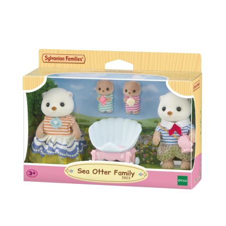 Figurine Familia Vidrelor de Mare, 3 ani+, Sylvanian Families