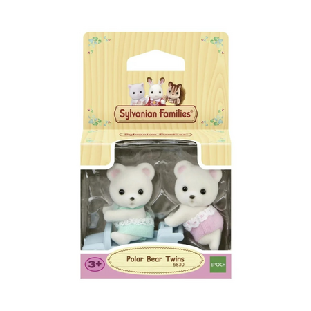 Figurine Gemeni Ursuleti Polari, 3 ani+, Sylvanian Families