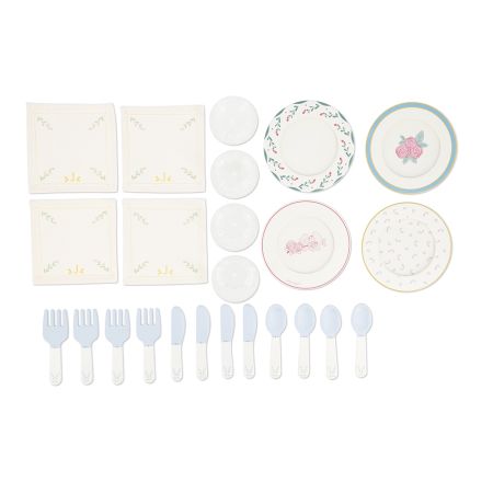 Set de masa cu valiza si accesorii Shiny Grandma, + 3 ani, Janod 732238