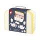 Set de masa cu valiza si accesorii Shiny Grandma, + 3 ani, Janod 732235