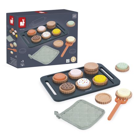 Set de prajituri cu accesorii Shiny Grandma, + 3 ani, Janod