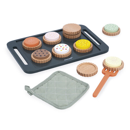 Set de prajituri cu accesorii Shiny Grandma, + 3 ani, Janod 732251