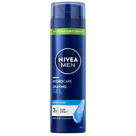 Gel de ras pentru ten normal Hydrocare, 200 ml, Nivea Men