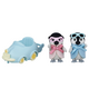 Figurine Pinguini cu masinuta, 3 ani+, Sylvanian Families 732319