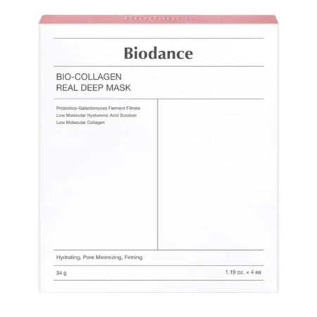 Set 4 masti pentru hidratare intensa si fermitate, Bio Collagen, 4x34 g, Biodance