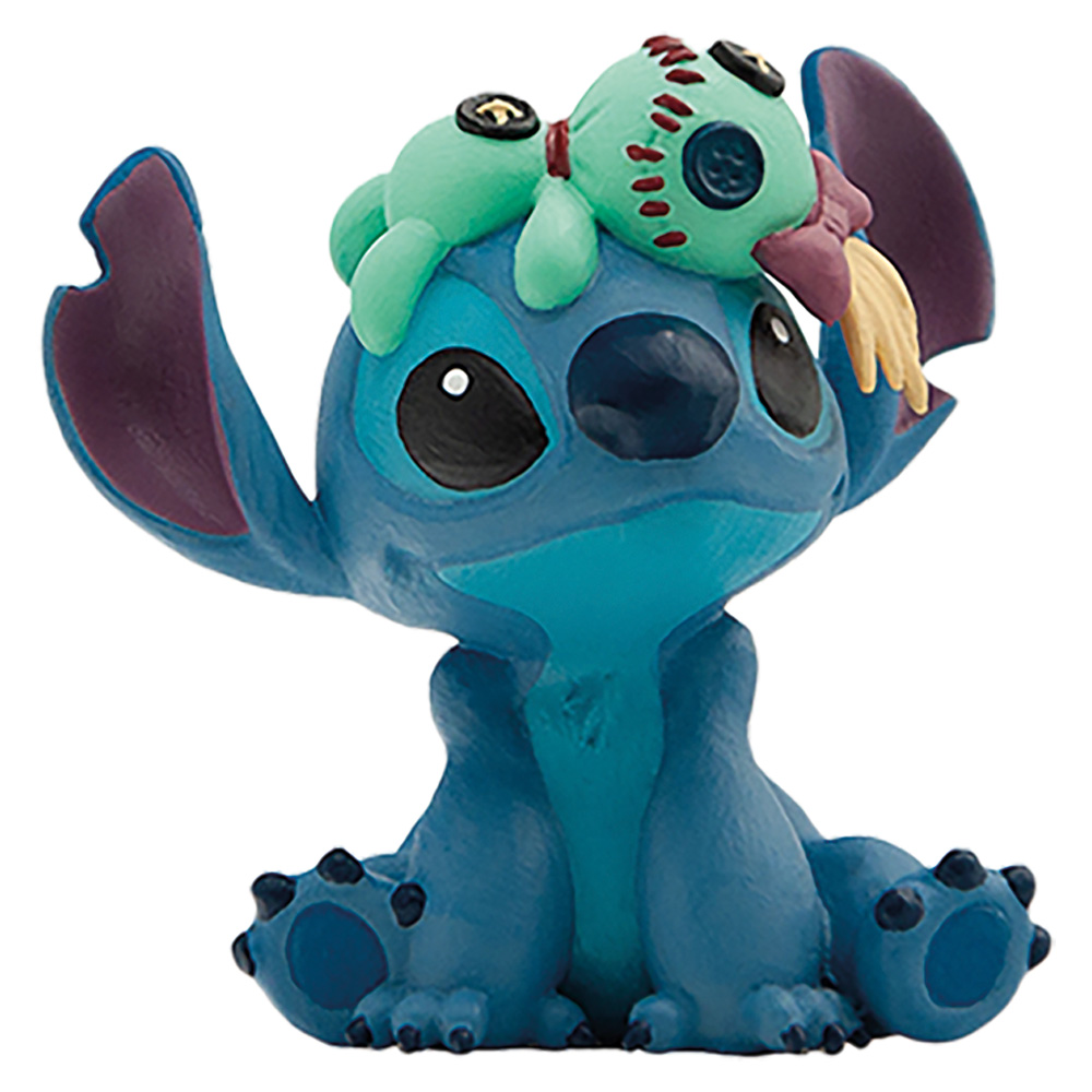 Figurina Stitch si Scrump, 5 cm, 3 ani+, Bullyworld