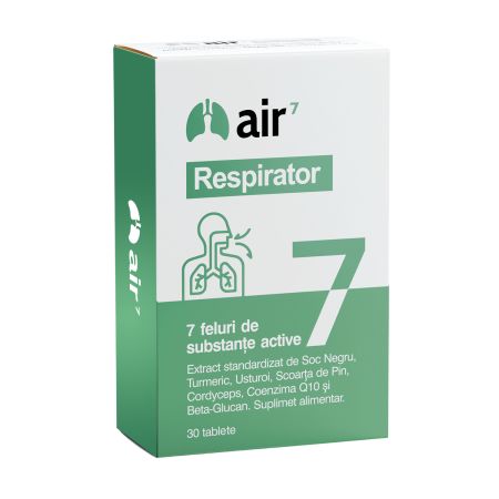 Respirator, 30 tablete, Air7