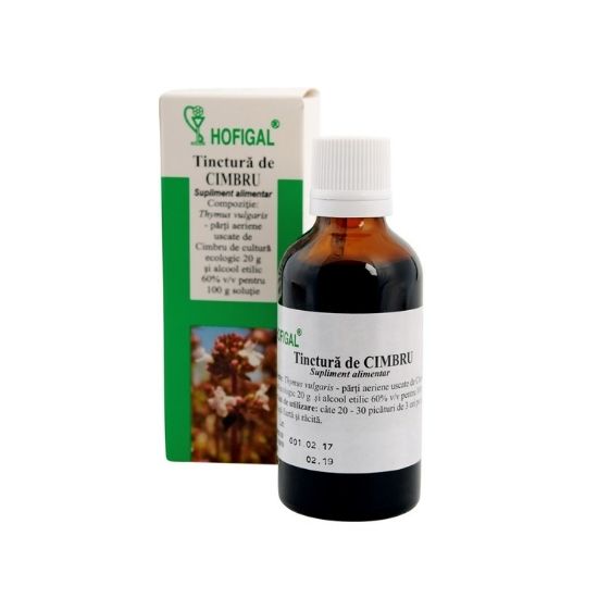 Tinctura de cimbru, 50 ml, Hofigal