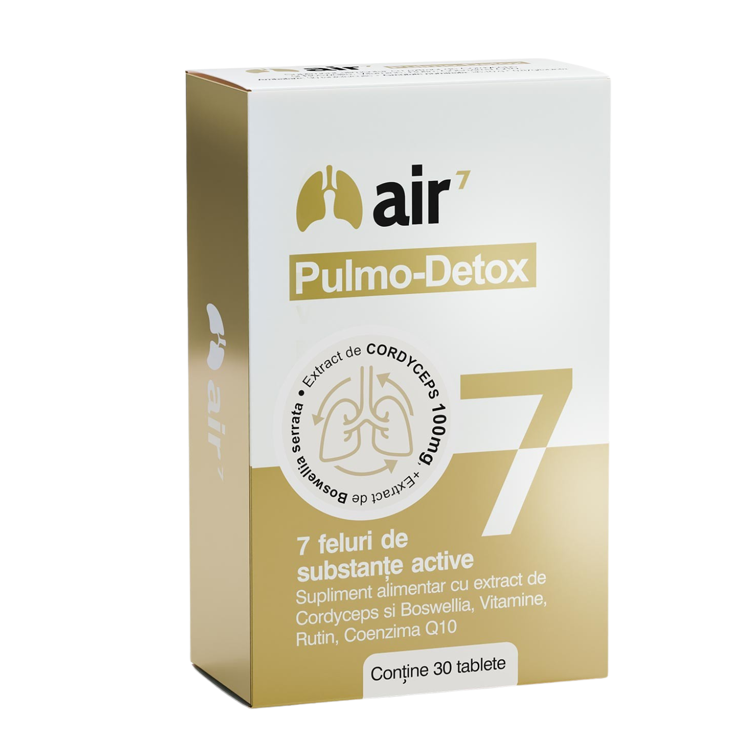 Pulmo Detox, 30 tablete, Air7