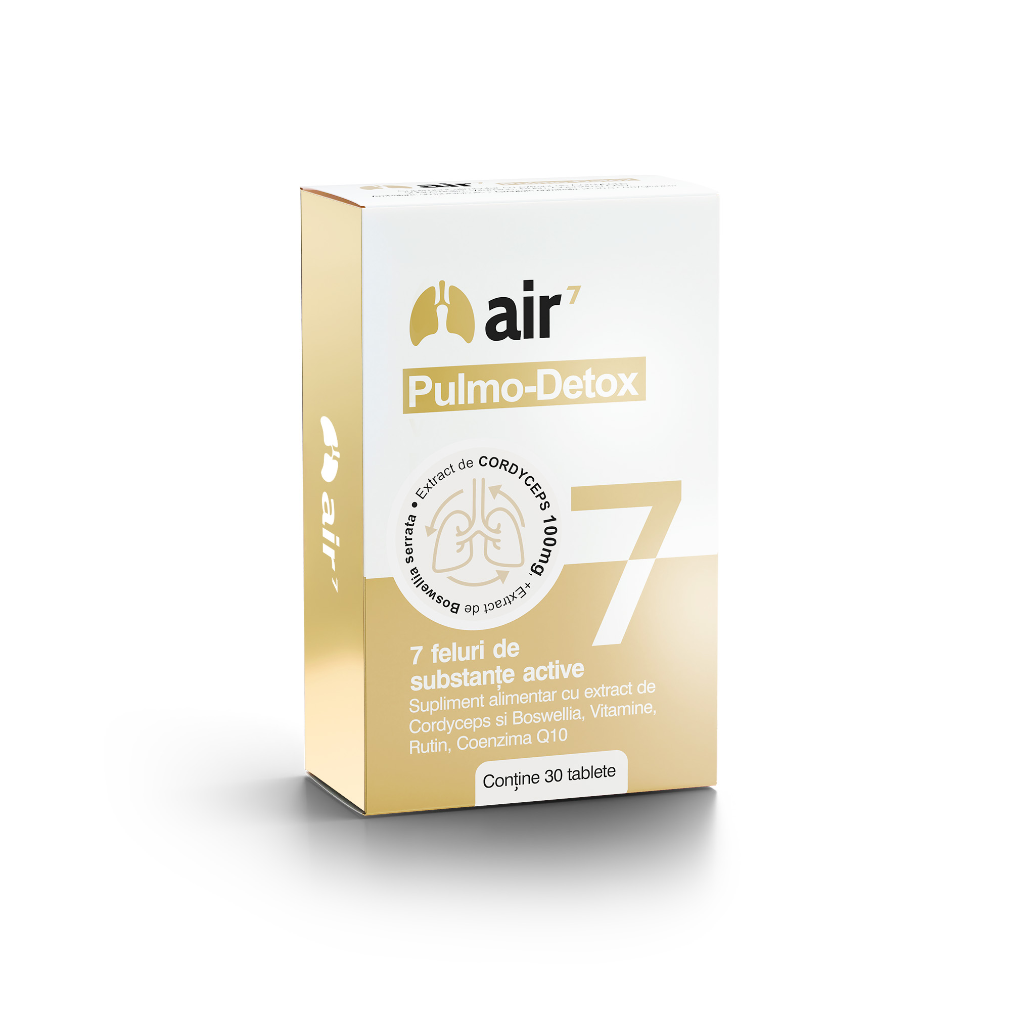 Pulmo Detox, 30 tablete, Air7