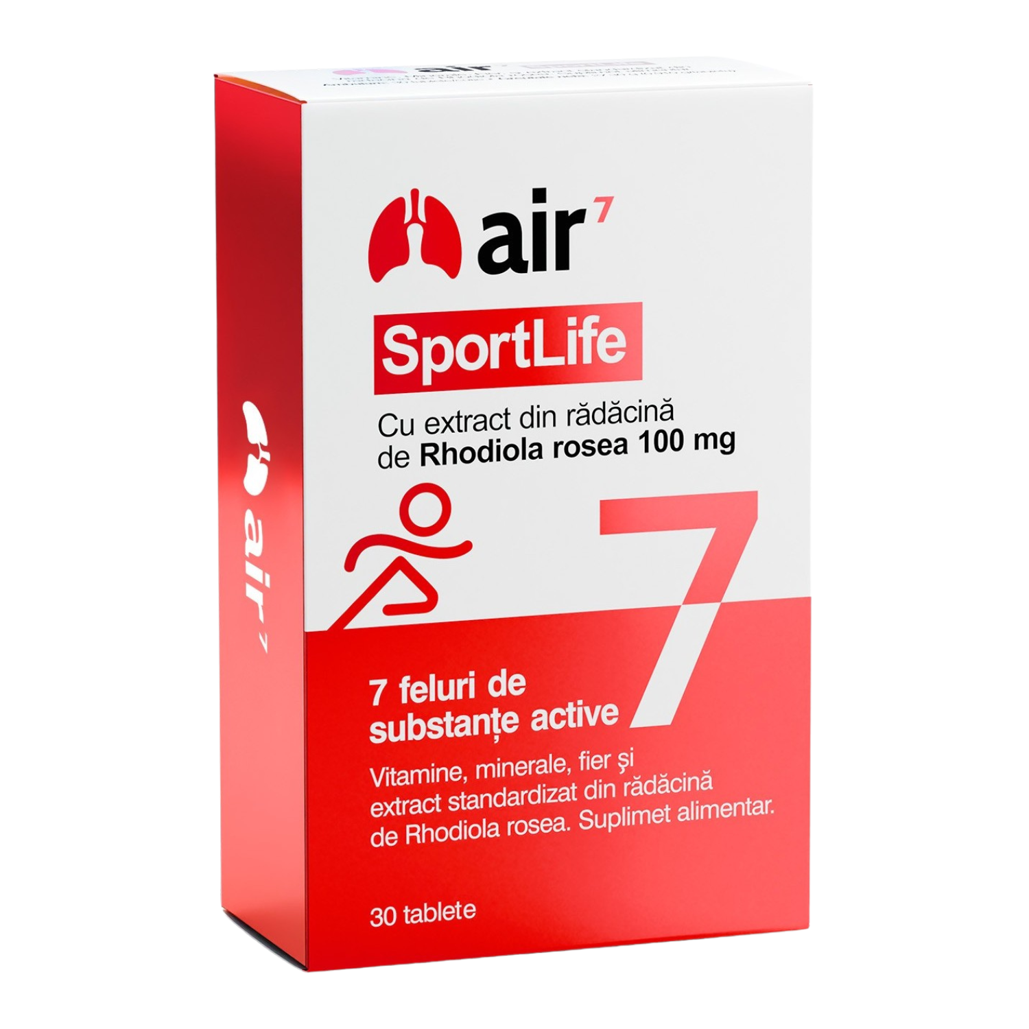 SportLife cu extract de Rhodiola, 30 tablete, Air7