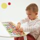 Set Plansa cu piese magnetice, Pompieri, + 3 ani, Janod 732561