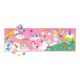 Set Plansa cu piese magnetice, Unicorni, + 3 ani, Janod 732569