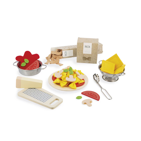 Joc de lemn, Preparare Paste, + 3 ani, Janod 734926