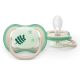 Suzete fosforescente Ultra Air, Plante, 6-18 luni, SCF376/31, 2 buc, Philips Avent 732620