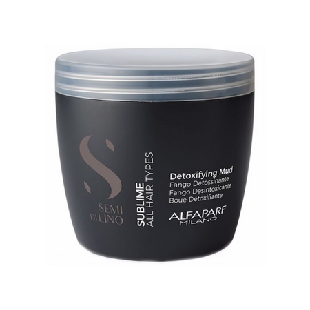 Namol detoxifiant pentru par Semi Di Lino Sublime Detoxifying Mud, 500 ml, Alfaparf