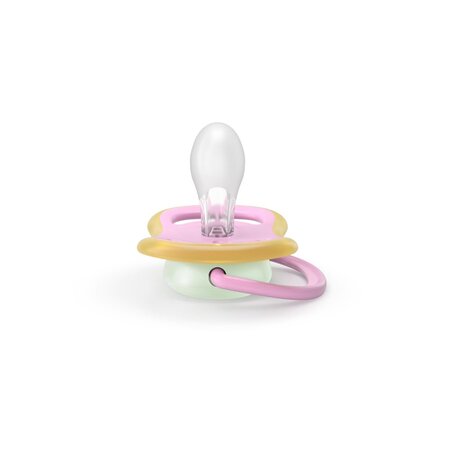 Suzete fosforescente Ultra Air, Pasare / Fluture, 6-18 luni, SCF376/29, 2 buc, Philips Avent 732647
