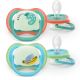 Suzete fosforescente Ultra Air, Somn, 6-18 luni, SCF376/28, 2 buc, Philips Avent 732654