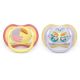 Suzete Ultra Air, Papagal/Fluture, 0-6 luni, SCF087/04, 2 buc, Philips Avent 732719