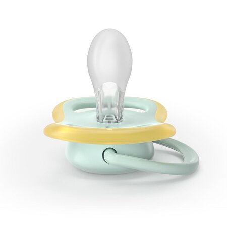 Suzete Ultra Air, Verde/Albastru, 0-6 luni, SCF087/01, 2 buc, Philips Avent 732730