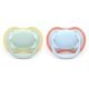 Suzete Ultra Air, Verde/Albastru, 0-6 luni, SCF087/01, 2 buc, Philips Avent 732728