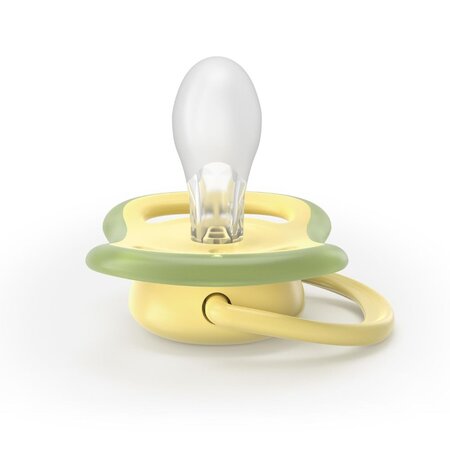 Suzete Ultra Air, Galben/Portocaliu, 0-6 luni, SCF087/07, 2 buc, Philips Avent 732742