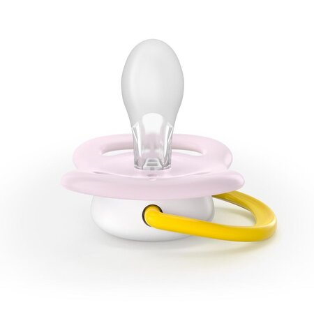 Suzete Ultra Air, Papagal/Capsuna, 0-6 luni, SCF080/24, 2 buc, Philips Avent 732754