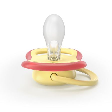 Suzete Ultra Air, Mov/Galben, 0-6 luni, SCF087/03, 2 buc, Philips Avent 732762