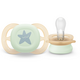 Suzeta de noapte Ultra Start Pacifier Philips Avent, Moon, 0-2 luni, SCF075/17, 2 bucati, Philips 732813