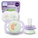Suzeta de noapte Ultra Start Pacifier Philips Avent, Moon, 0-2 luni, SCF075/17, 2 bucati, Philips 732812