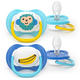 Suzeta Ultra Air Pacifier Philips Avent, Maimutica, 6-18 luni, SCF080/26, 2 bucati, Philips 732845