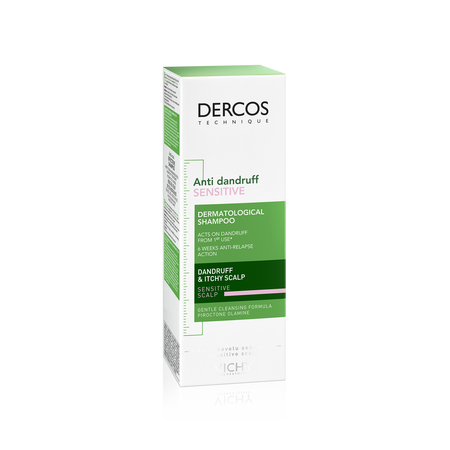 Sampon antimatreata pentru scalp sensibil Dercos Sensitive, 200 ml, Vichy 501341