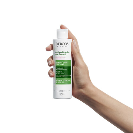 Sampon antimatreata pentru scalp sensibil Dercos Sensitive, 200 ml, Vichy 501343