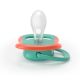 Suzeta Ultra Air Pacifier Philips Avent, Albastru/Verde, 6-18 luni, SCF087/10, 2 bucati, Philips 732857