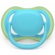Suzeta Ultra Air Pacifier Philips Avent, Albastru/Verde, 6-18 luni, SCF087/10, 2 bucati, Philips 732858